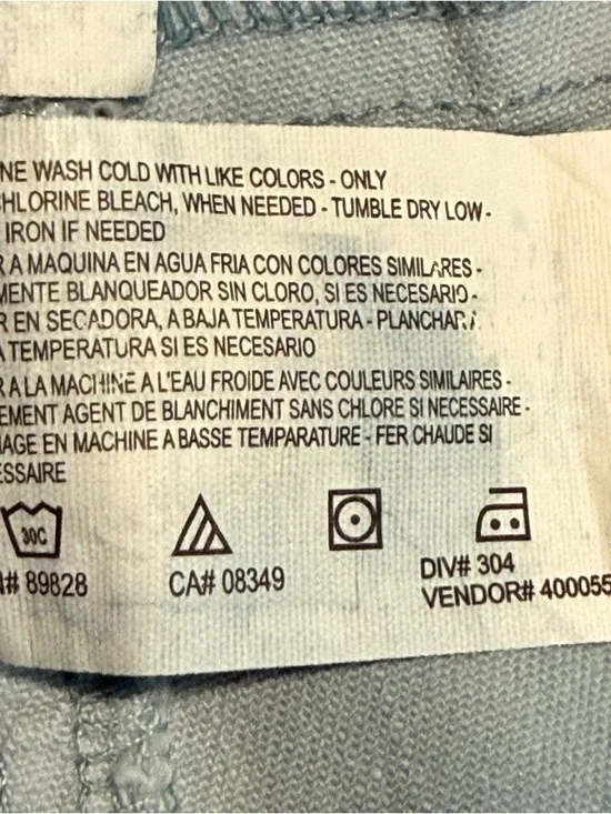 Bandolino Light Blue Zip-Front Jean Jacket - Picture 9 of 9